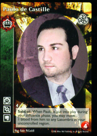 Paulo de Castille [Third set] - VTES CCG