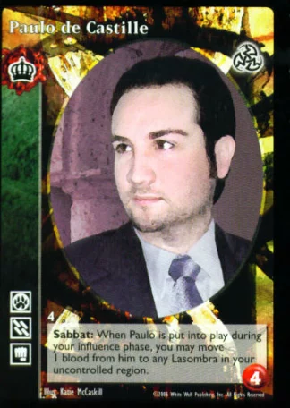 Paulo de Castille [Third set] - VTES CCG