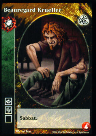 Beauregard Krueller [Third set] - VTES CCG