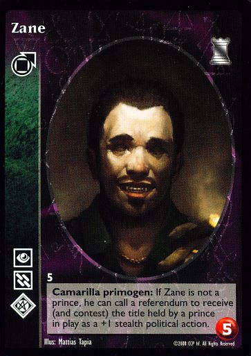 Zane [KoT set] - VTES CCG