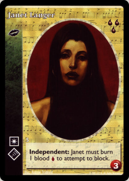 Janet Langer [HttB set] - VTES CCG