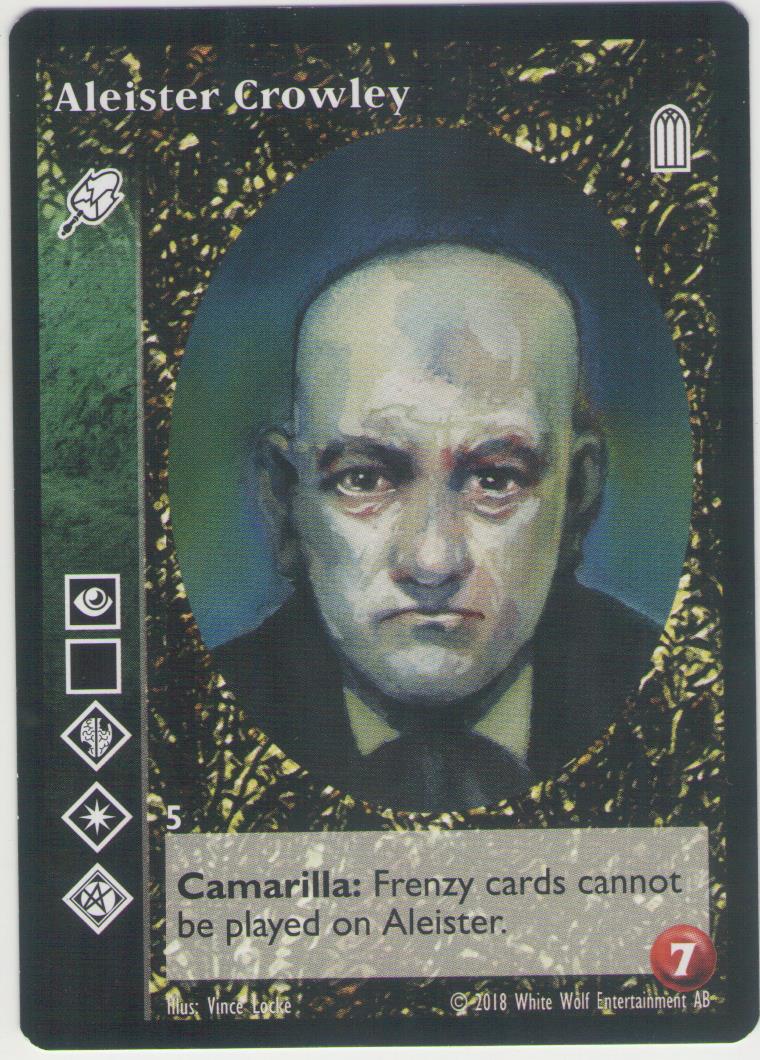 Aleister Crowley [KoT Reprint 1 set] - VTES CCG