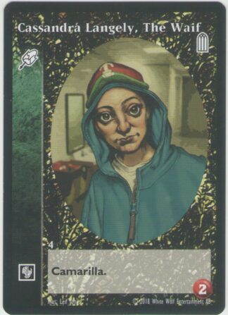 Cassandra Langely, The Waif [KoT Reprint 1 set] - VTES CCG