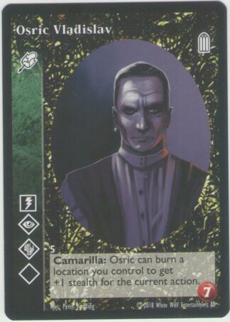 Osric Vladislav [KoT Reprint 1 set] - VTES CCG