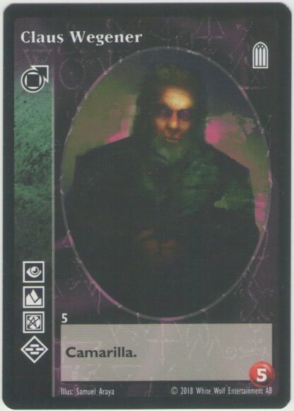Claus Wegener [KoT Reprint 2 set] - VTES CCG