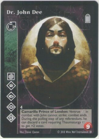 Dr. John Dee [KoT Reprint 2 set] - VTES CCG