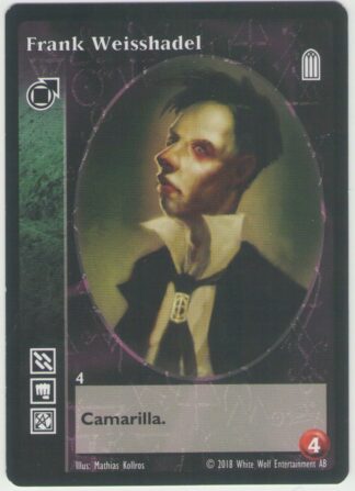 Frank Weisshadel [KoT Reprint 2 set] - VTES CCG