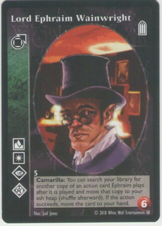 Lord Ephraim Wainwright [KoT Reprint 2 set] - VTES CCG