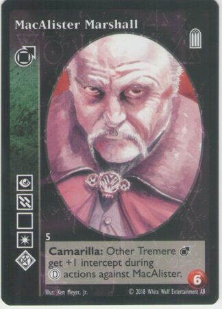 MacAlister Marshall [KoT Reprint 2 set] - VTES CCG