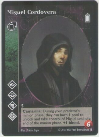 Miguel Cordovera [KoT Reprint 2 set] - VTES CCG