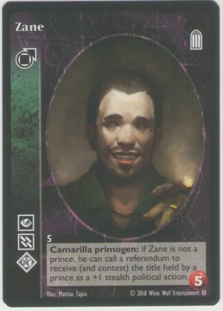 Zane [KoT Reprint 2 set] - VTES CCG
