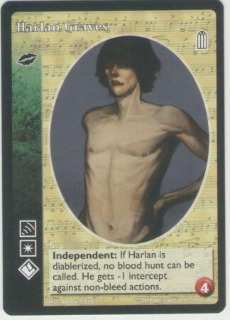 Harlan Graves [HttB Reprint 2 set] - VTES CCG