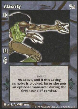 Alacrity [AH set] - VTES CCG