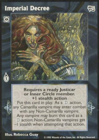 Imperial Decree [AH set] - VTES CCG
