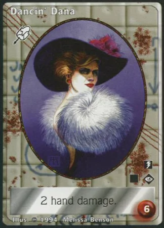 Dancin' Dana [Jyhad set] - VTES CCG
