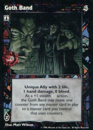 Goth Band [Sabbat set] - VTES CCG