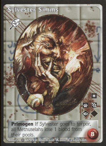 Sylvester Simms [Jyhad set] - VTES CCG