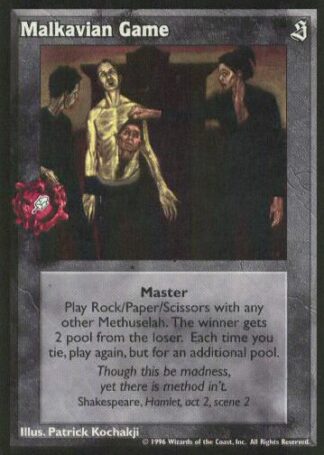 Malkavian Game [Sabbat set] - VTES CCG
