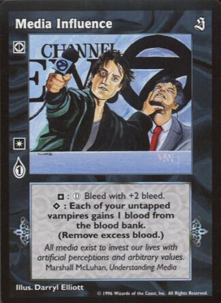 Media Influence [Sabbat set] - VTES CCG