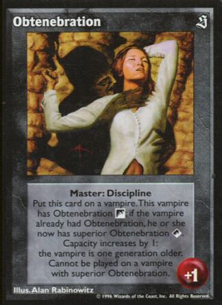 Obtenebration [Sabbat set] - VTES CCG