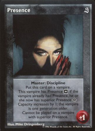 Presence [Sabbat set] - VTES CCG