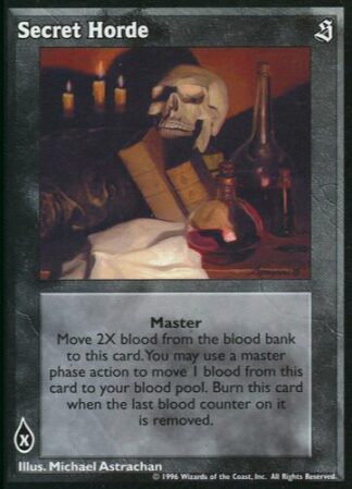 Secret Horde [Sabbat set] - VTES CCG