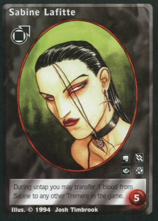 Sabine Lafitte [Jyhad set] - VTES CCG