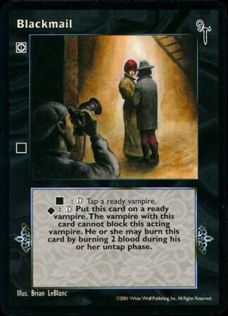 Blackmail [FN set] - VTES CCG