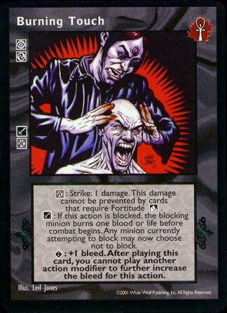 Burning Touch [BL set] - VTES CCG