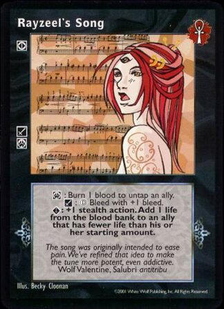 Rayzeel's Song [BL set] - VTES CCG