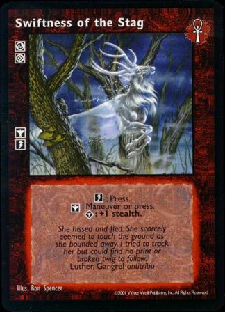 Swiftness of the Stag [BL set] - VTES CCG