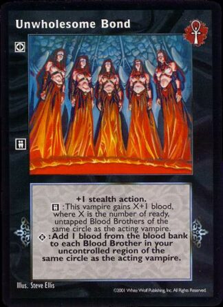 Unwholesome Bond [BL set] - VTES CCG