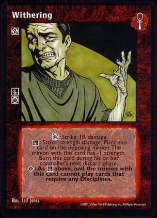 Withering [BL set] - VTES CCG