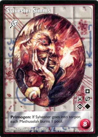 Sylvester Simms [V:TES set] - VTES CCG