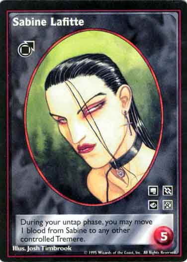 Sabine Lafitte [V:TES set] - VTES CCG