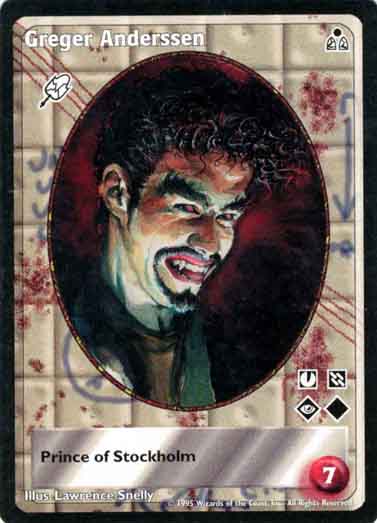 Greger Anderssen [DS set] - VTES CCG
