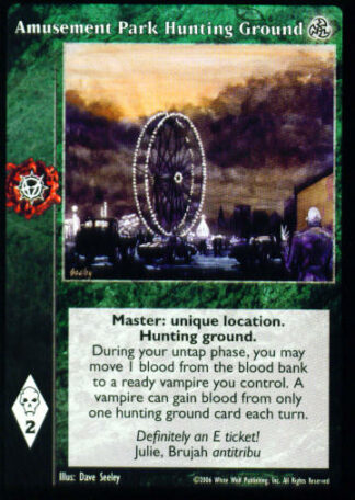 Amusement Park Hunting Ground [Third set] - VTES CCG