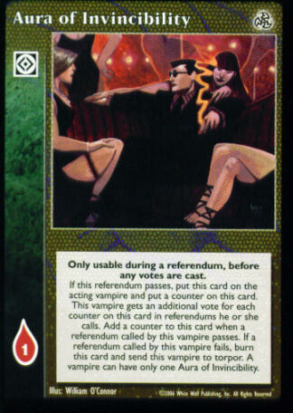 Aura of Invincibility [Third set] - VTES CCG