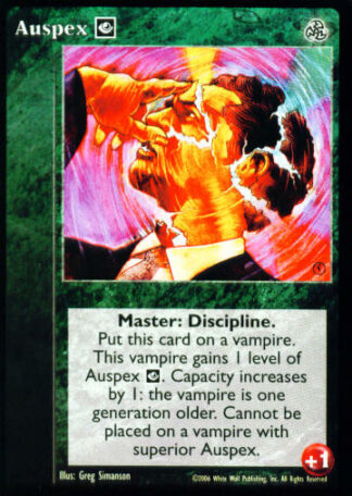 Auspex [Third set] - VTES CCG