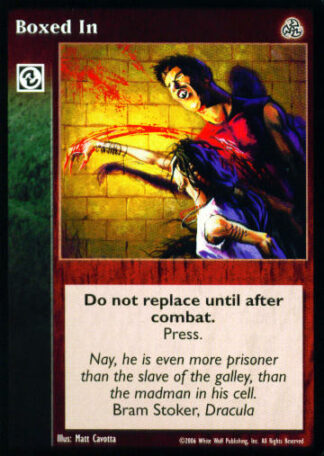 Boxed In [Third set] - VTES CCG
