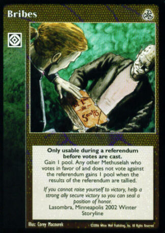 Bribes [Third set] - VTES CCG