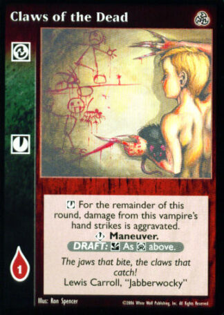 Claws of the Dead [Third set] - VTES CCG