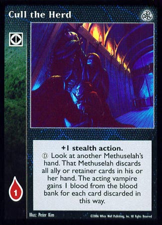 Cull the Herd [Third set] - VTES CCG