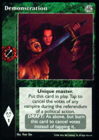 Demonstration [Third set] - VTES CCG