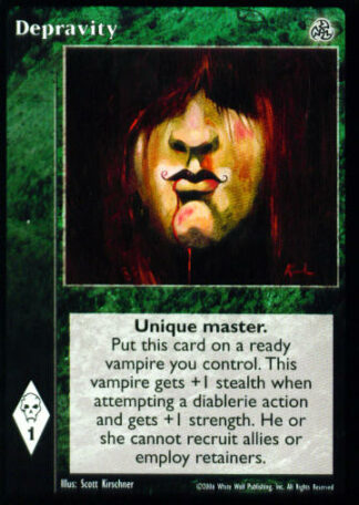 Depravity [Third set] - VTES CCG