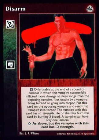 Disarm [Third set] - VTES CCG