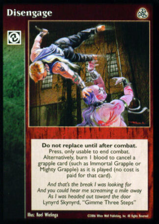 Disengage [Third set] - VTES CCG