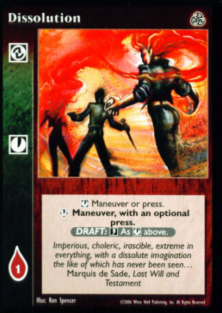 Dissolution [Third set] - VTES CCG