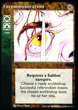 Excommunication [Third set] - VTES CCG