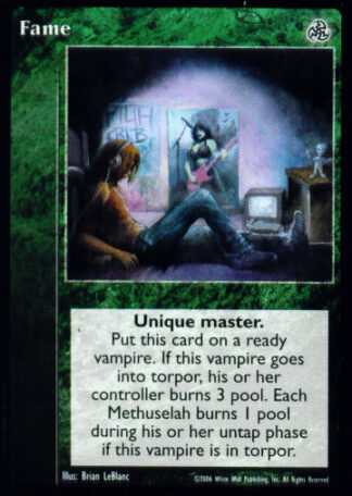 Fame [Third set] - VTES CCG